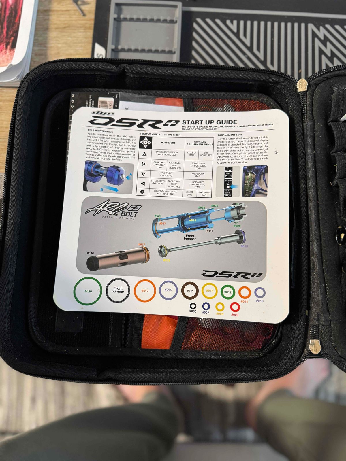 Icon DSR+ fade /im pro kit/freeflow bolt 2x UL-I barrel kits/full rebuild kit/hk case