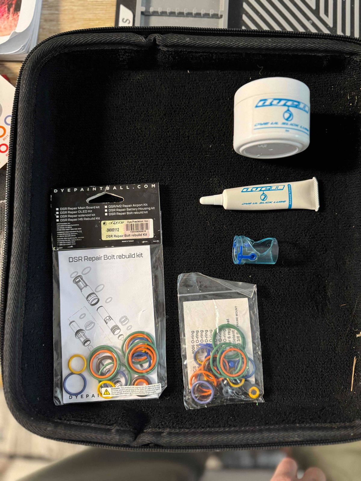 Icon DSR+ fade /im pro kit/freeflow bolt 2x UL-I barrel kits/full rebuild kit/hk case