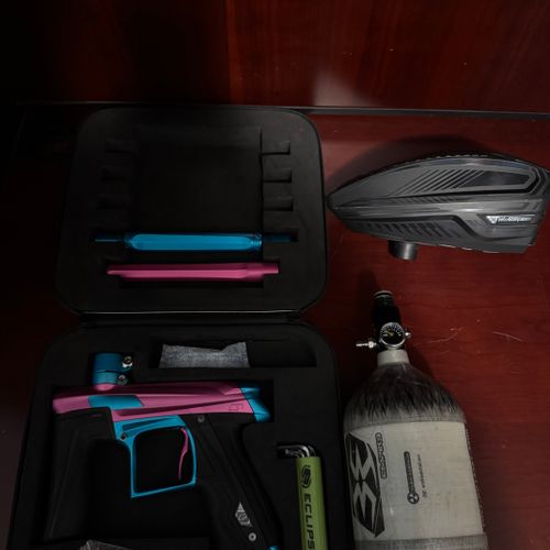 Planet Eclipse CS1 Paintball Marker Setup