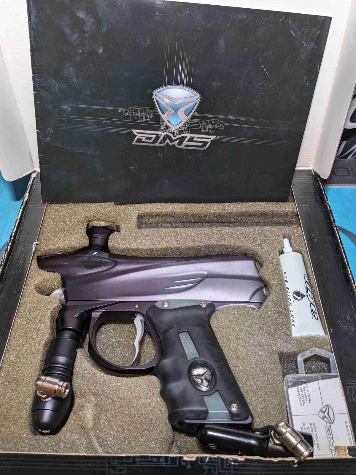 Dye DM4 Cobalt Fade W/Dm5 Box.