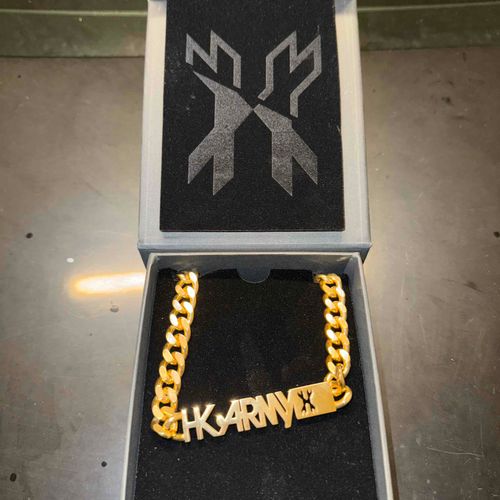 New HKARMY CUBAN LINK CHAIN - 10MM GOLD