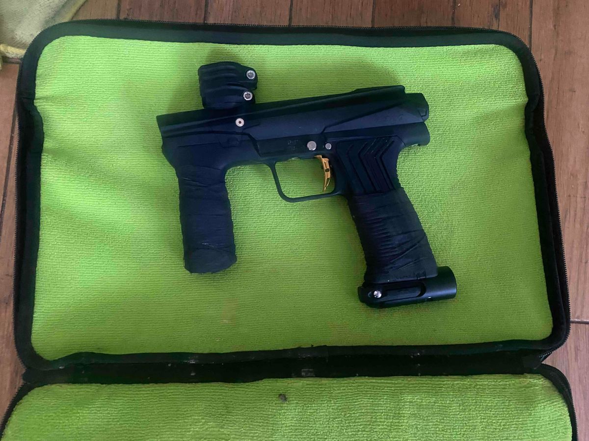 Planet Eclipse Emek 100 mech paintball gun w/ upgrades