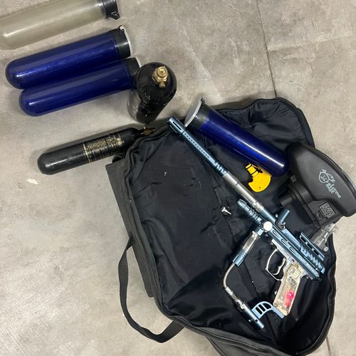Spyder Electra DX digital paintball gun