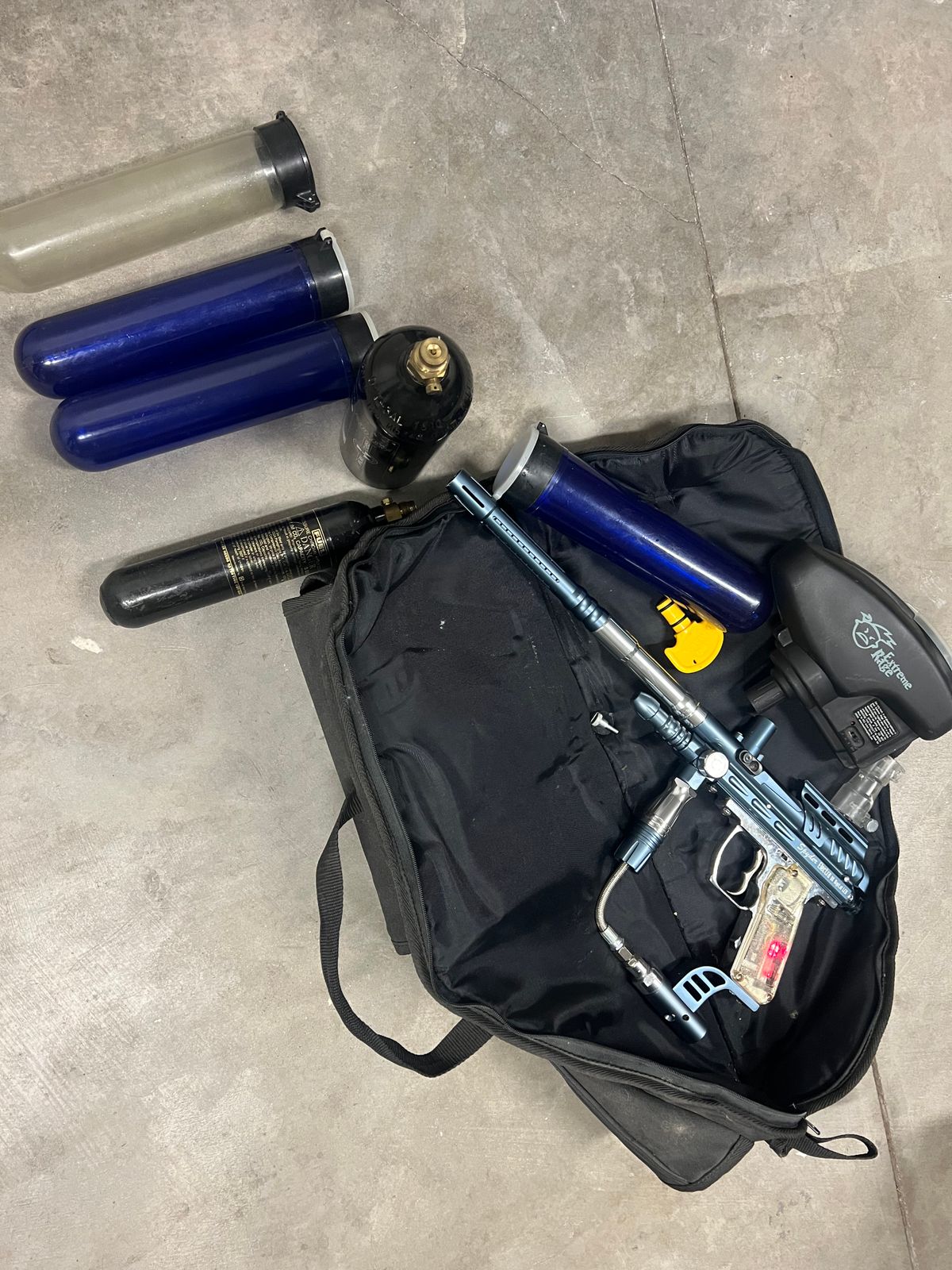 Spyder Electra DX digital paintball gun