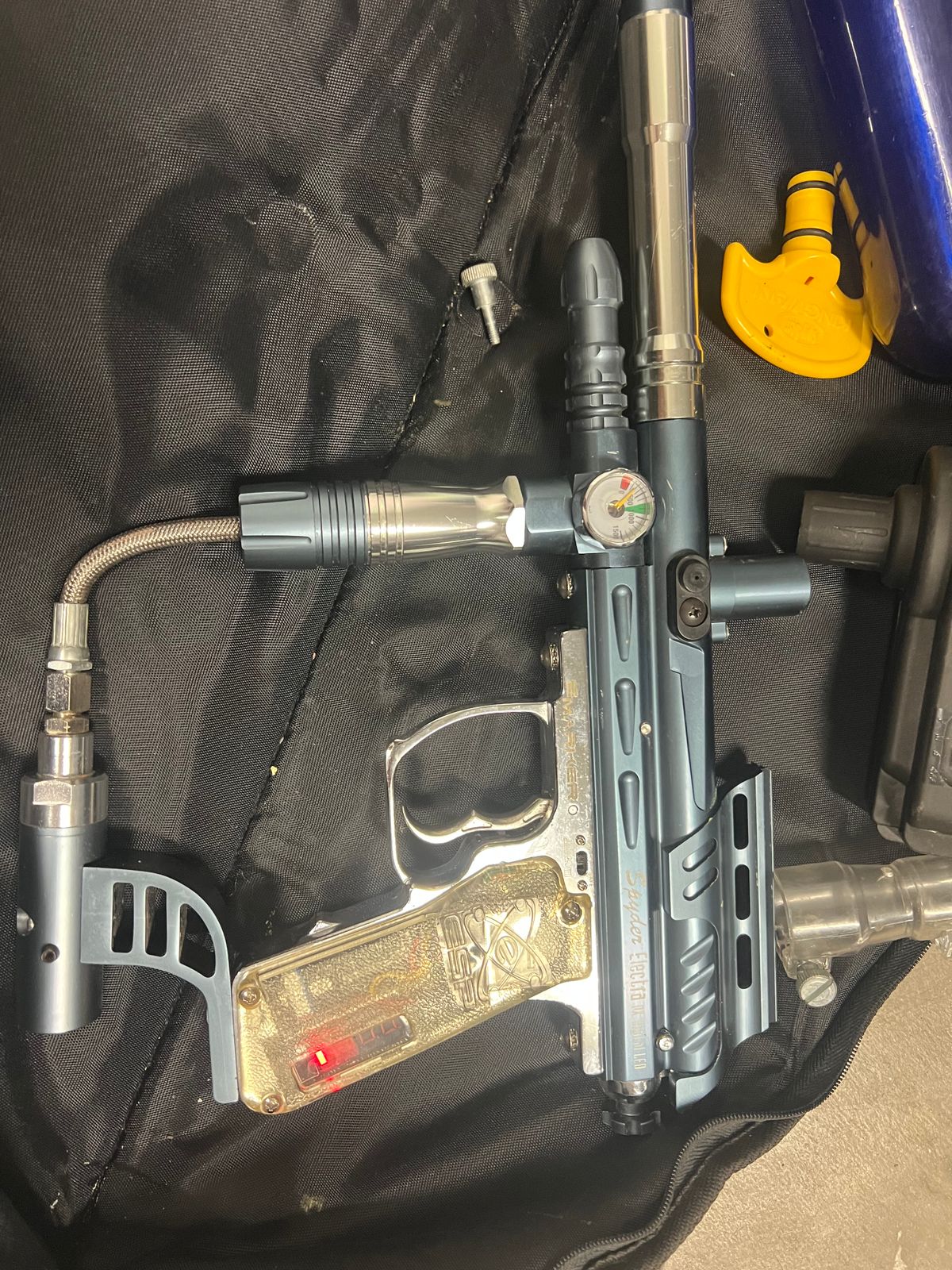 Spyder Electra DX digital paintball gun