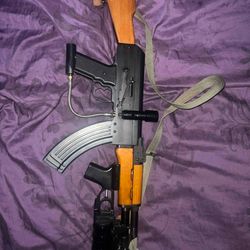 AK with underbarrel Launcher
