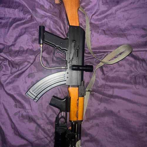 AK with underbarrel Launcher