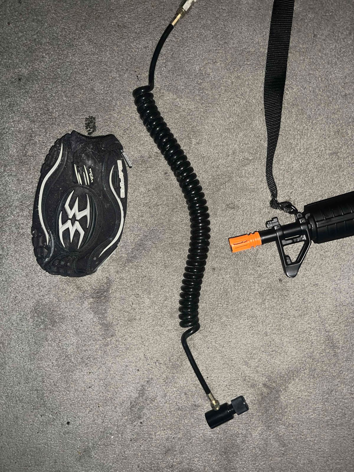 Marker and gear haul 