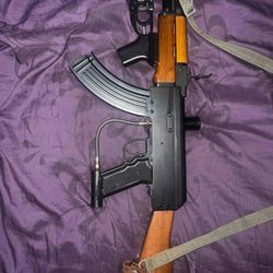 AK with underbarrel Launcher