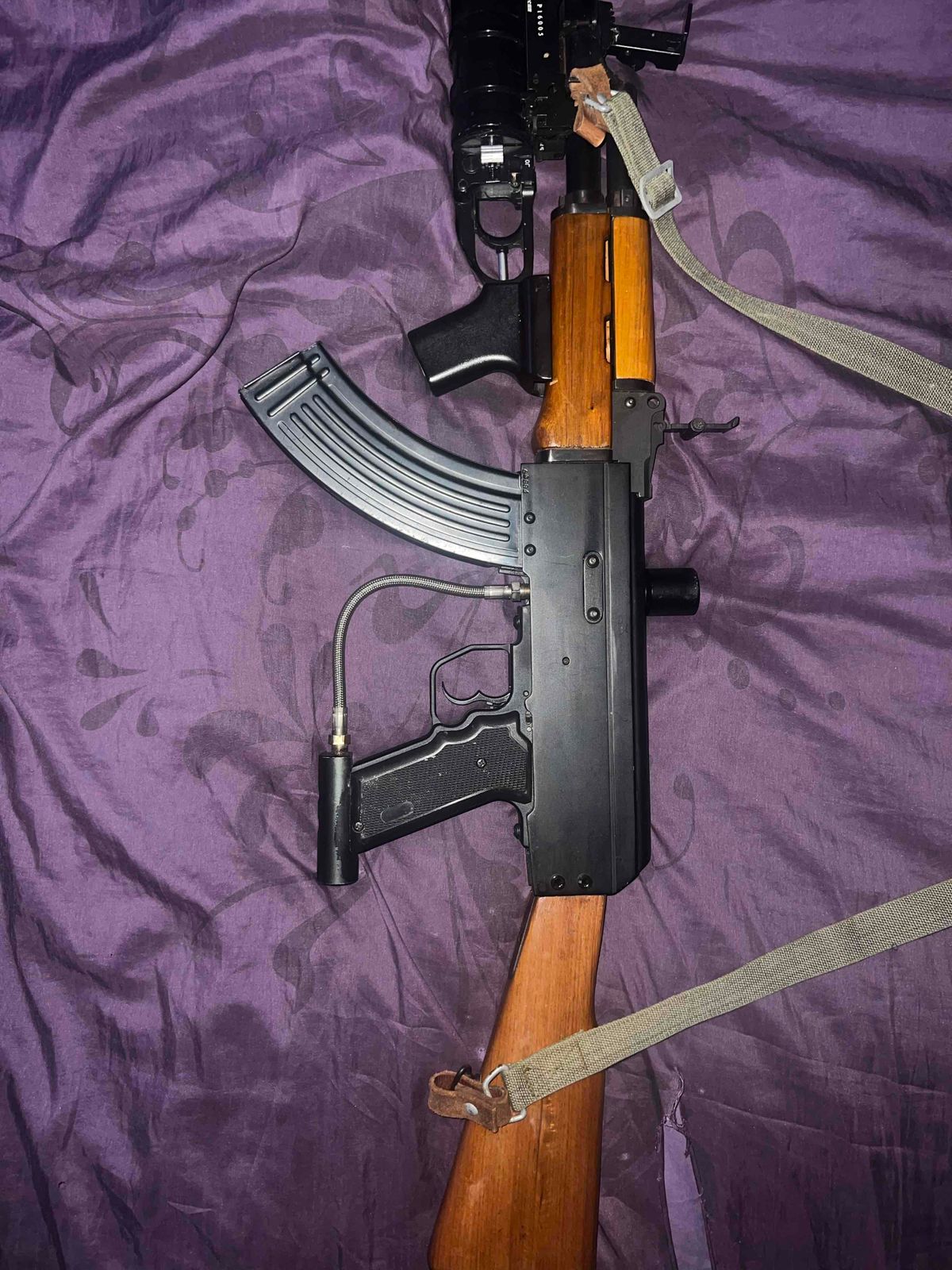 AK with underbarrel Launcher