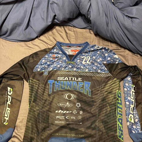 Signed Brandon Unger - Seattle thunder jersey