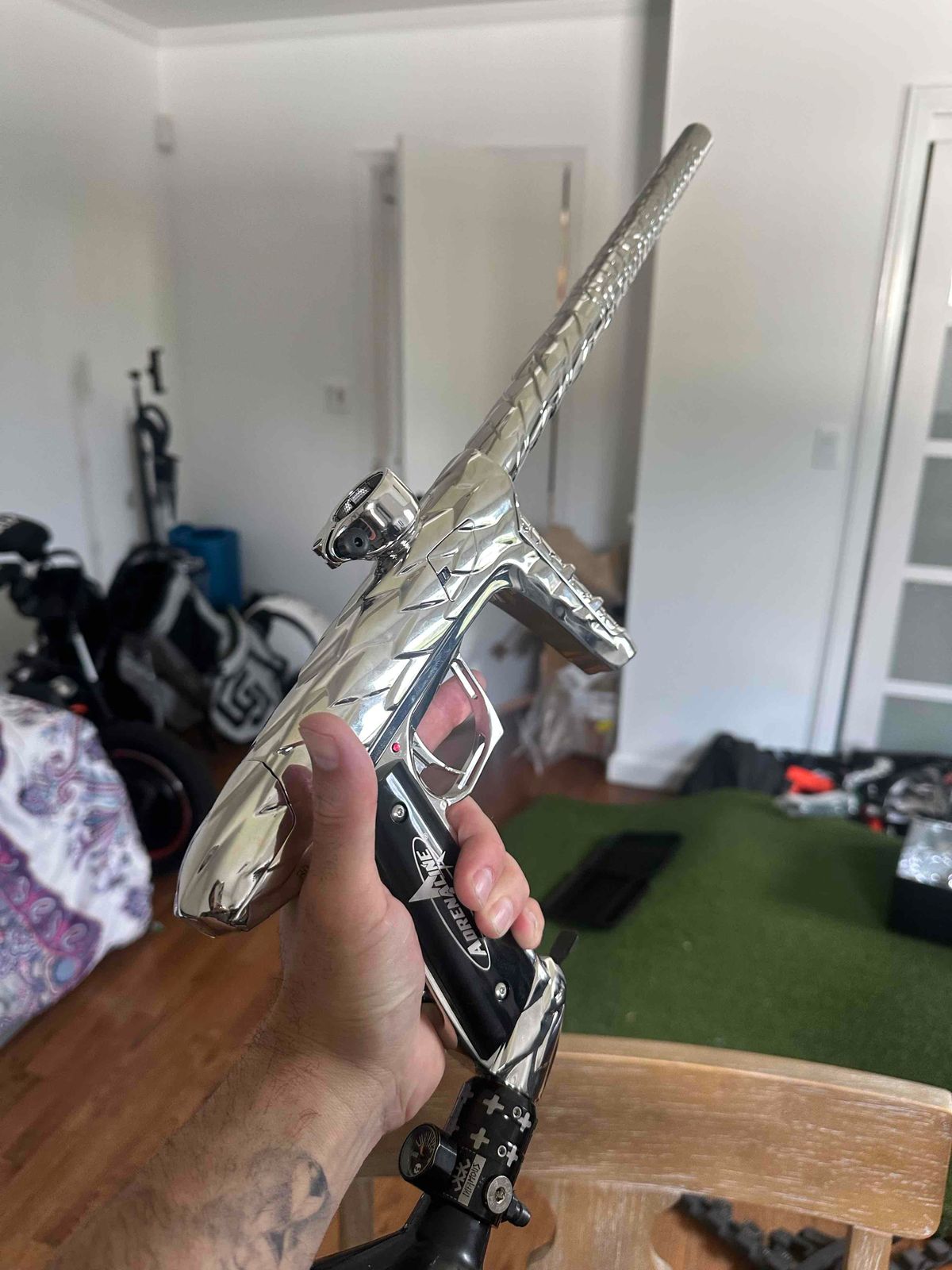 Rhodium Plated Adrenaline Idol 