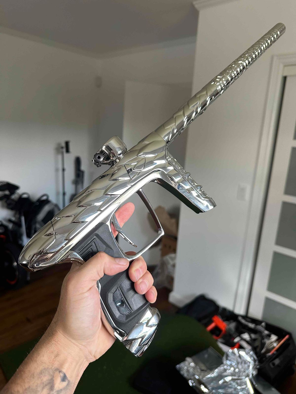 Rhodium Plated Adrenaline Idol 