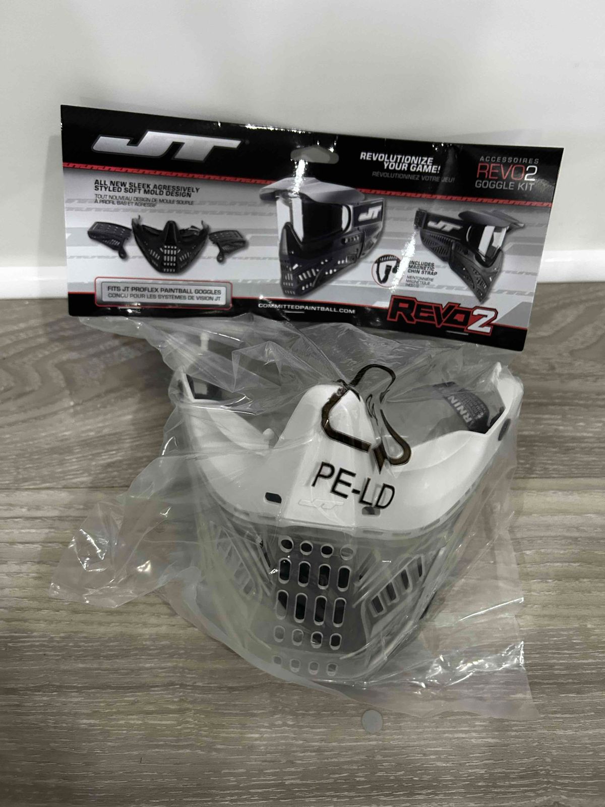 White/Clear JT Revo 2 lowers/ears 