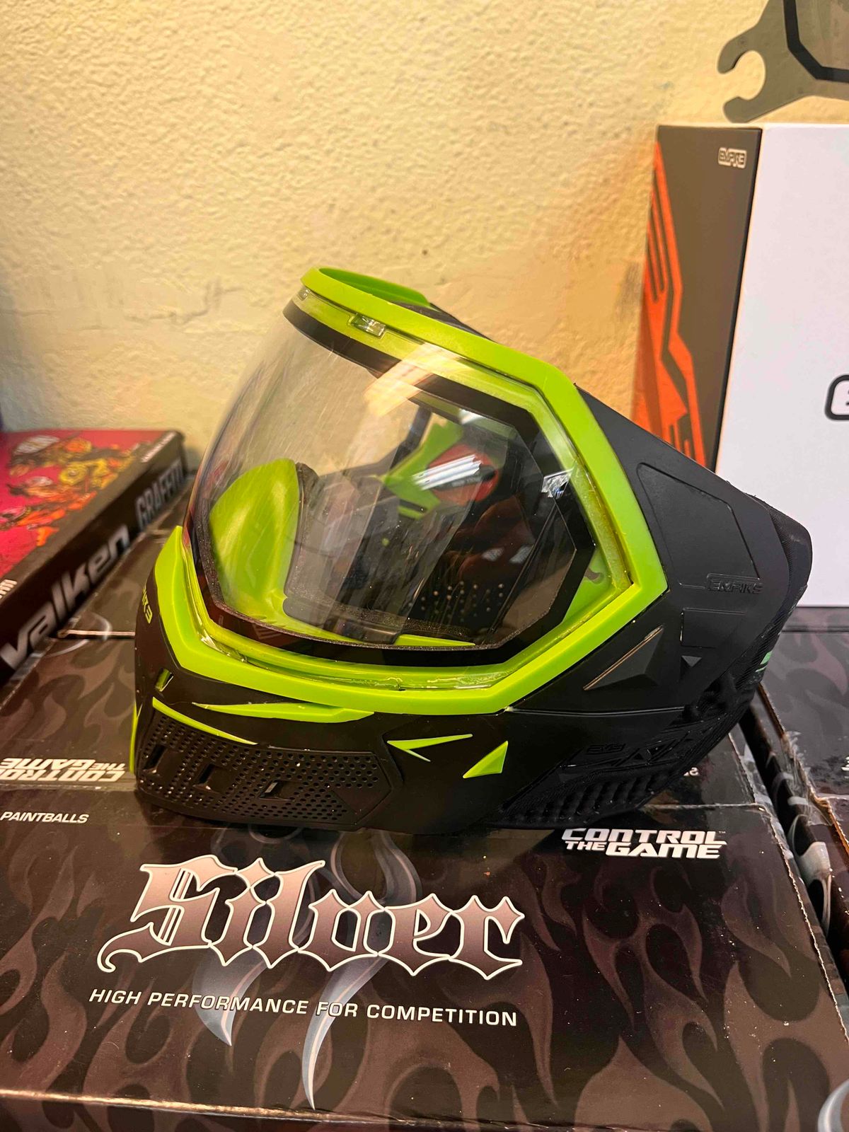 Lime Green Empire EVS Mask