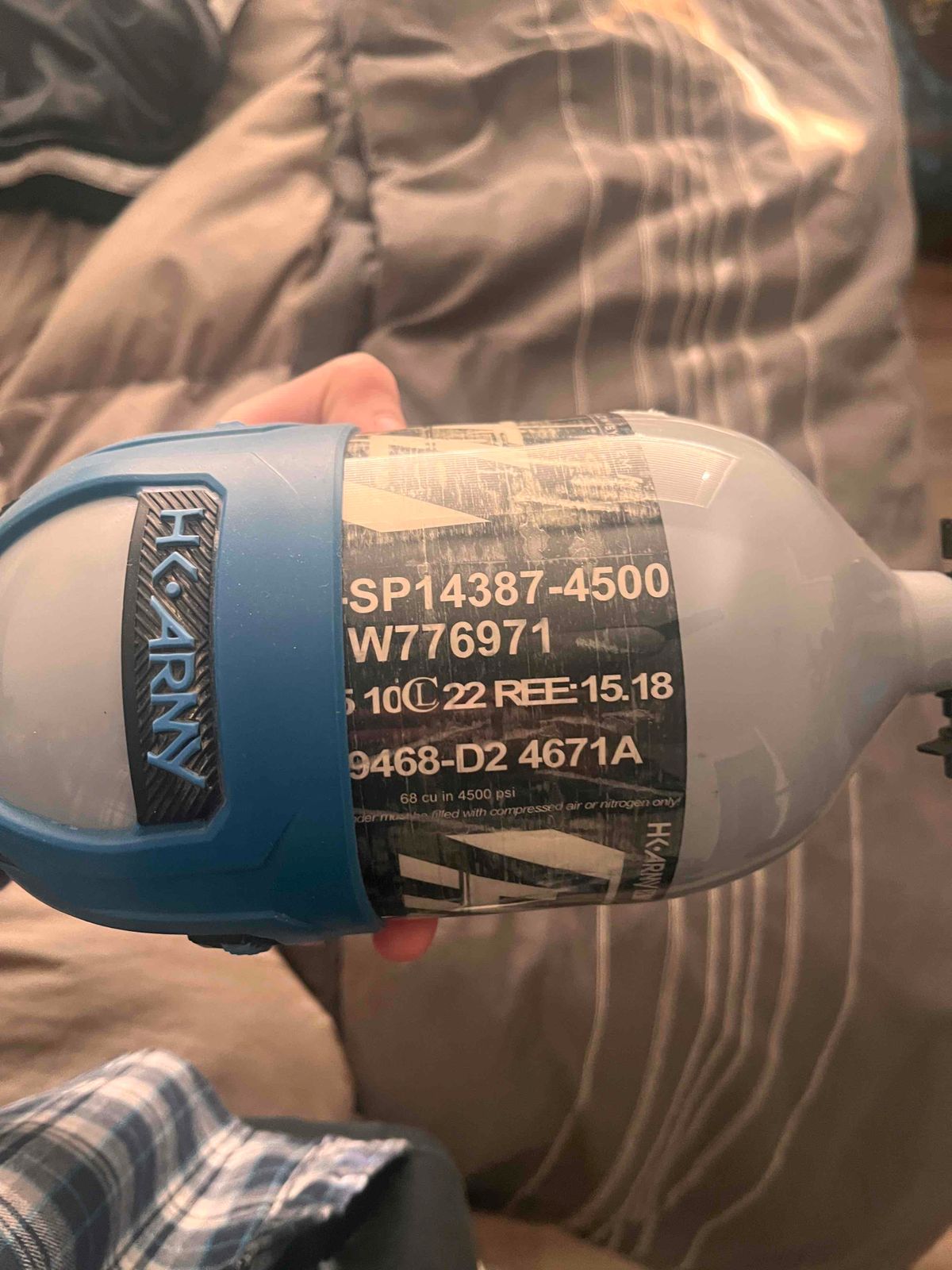 HSTL HK Army 68ci 4500 Carbon Fiber Tank