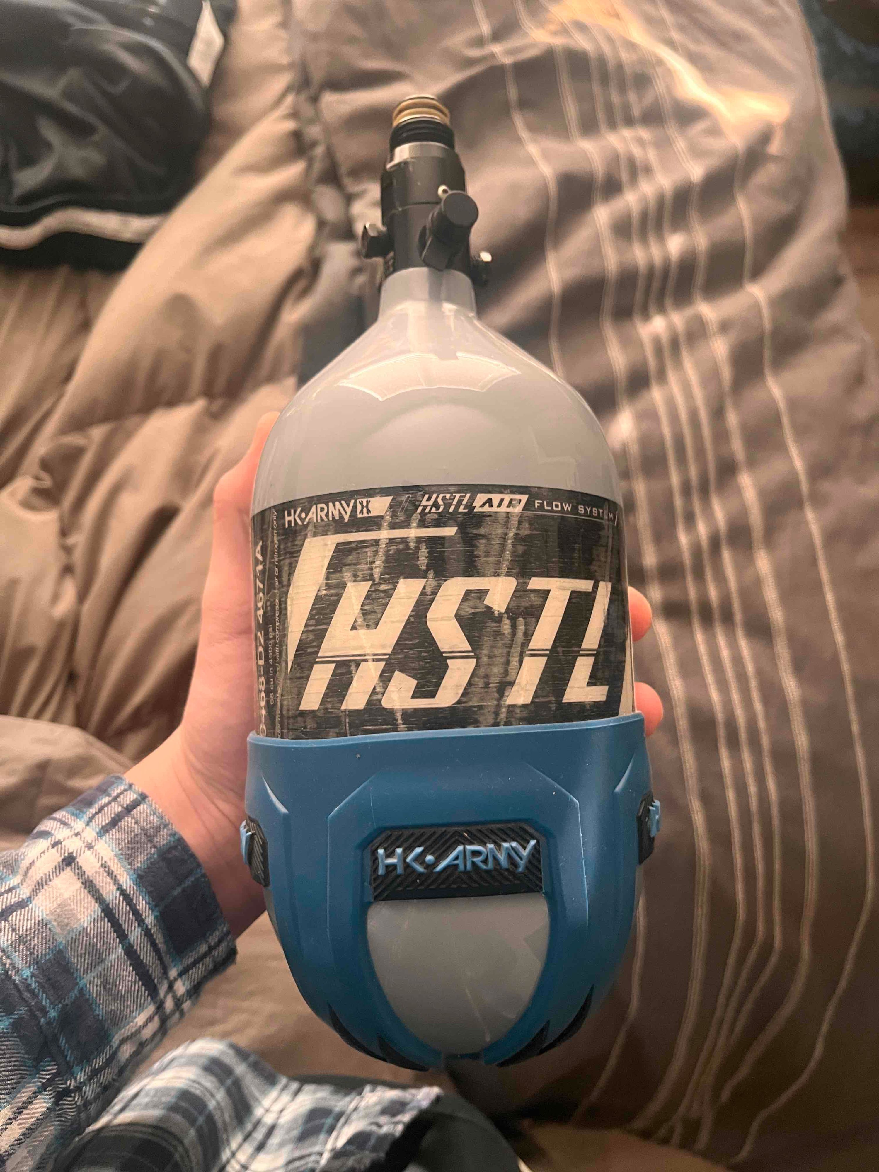Réservoir Paintball HK Army 68ci 4500psi - Air Comprimé HPA Transparent - Neuf
