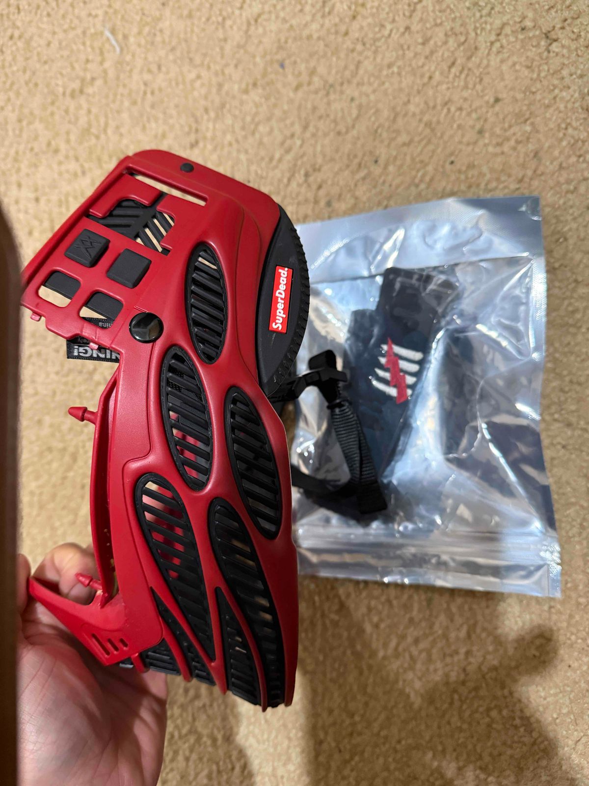 F8 with sd ears n strap