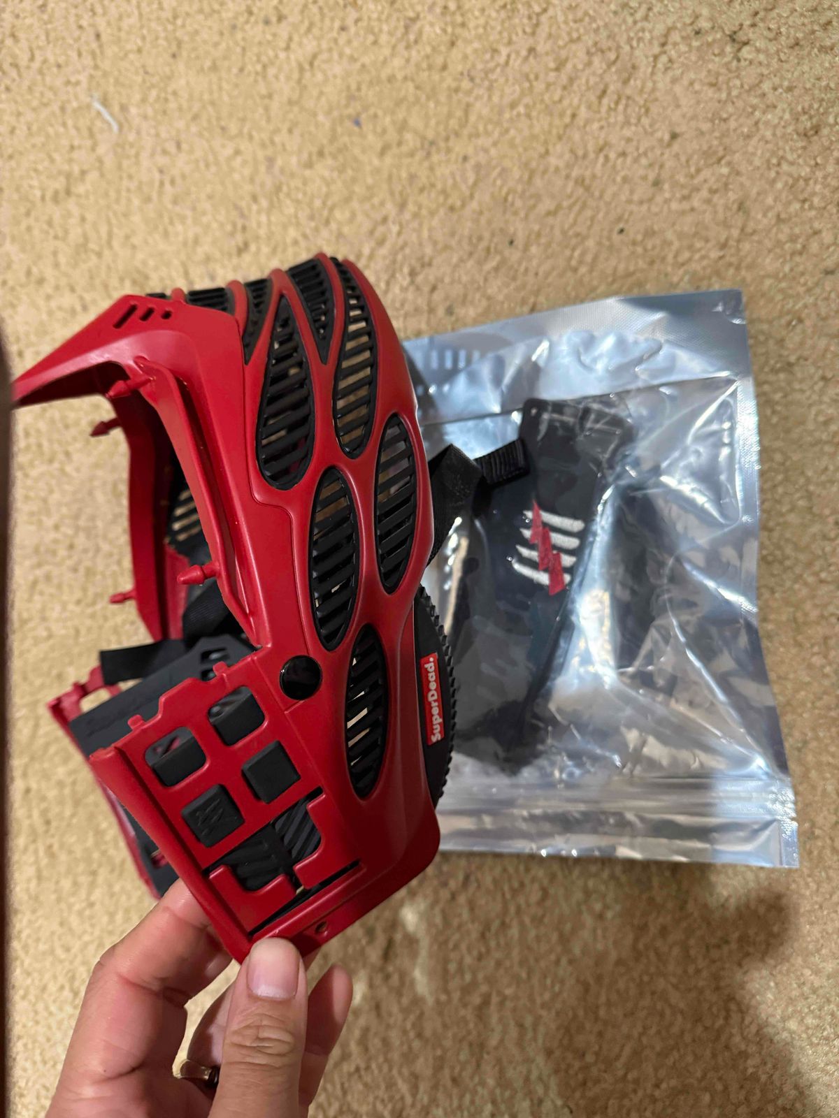 F8 with sd ears n strap