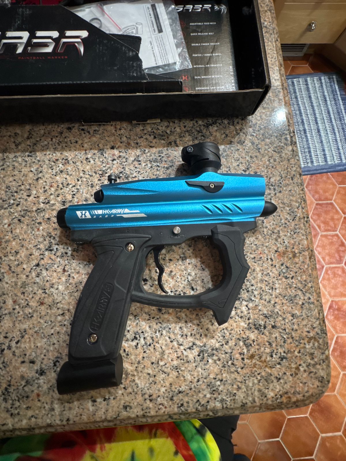 HK Army sabr paintball gun 