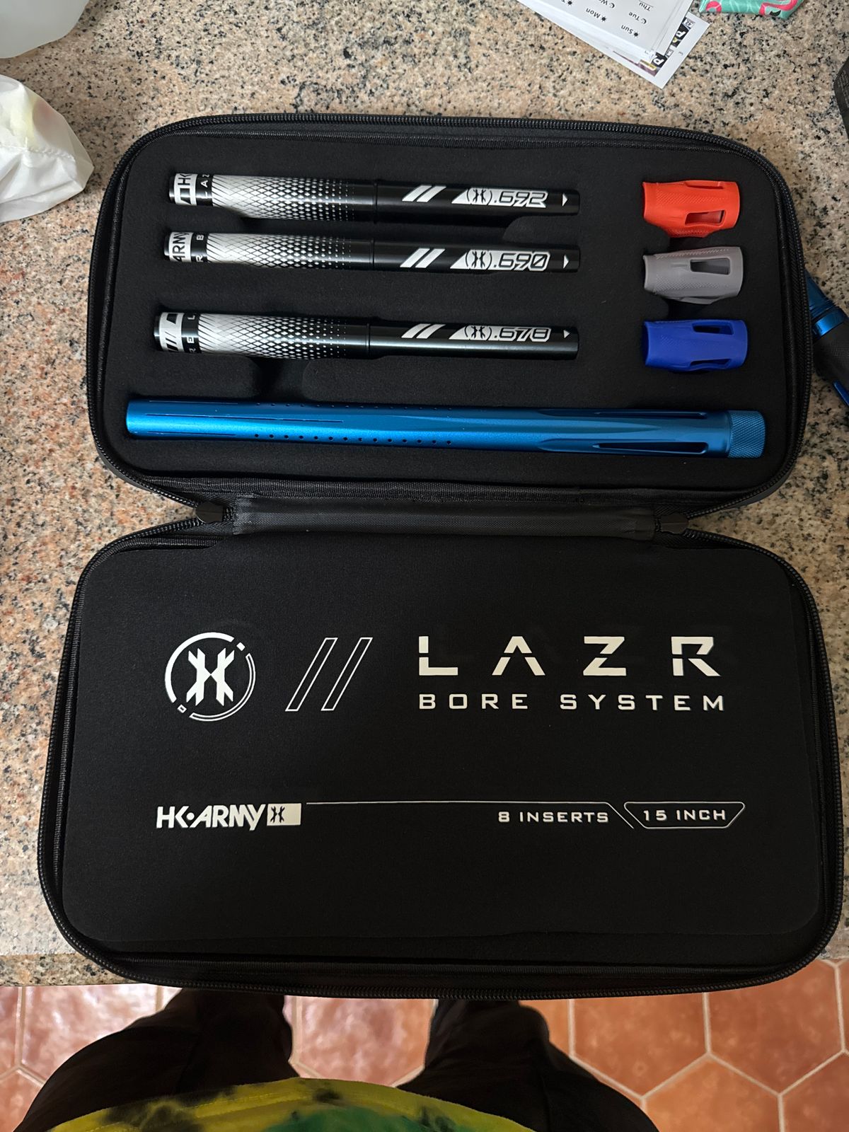 HK Army bore system and barrel back