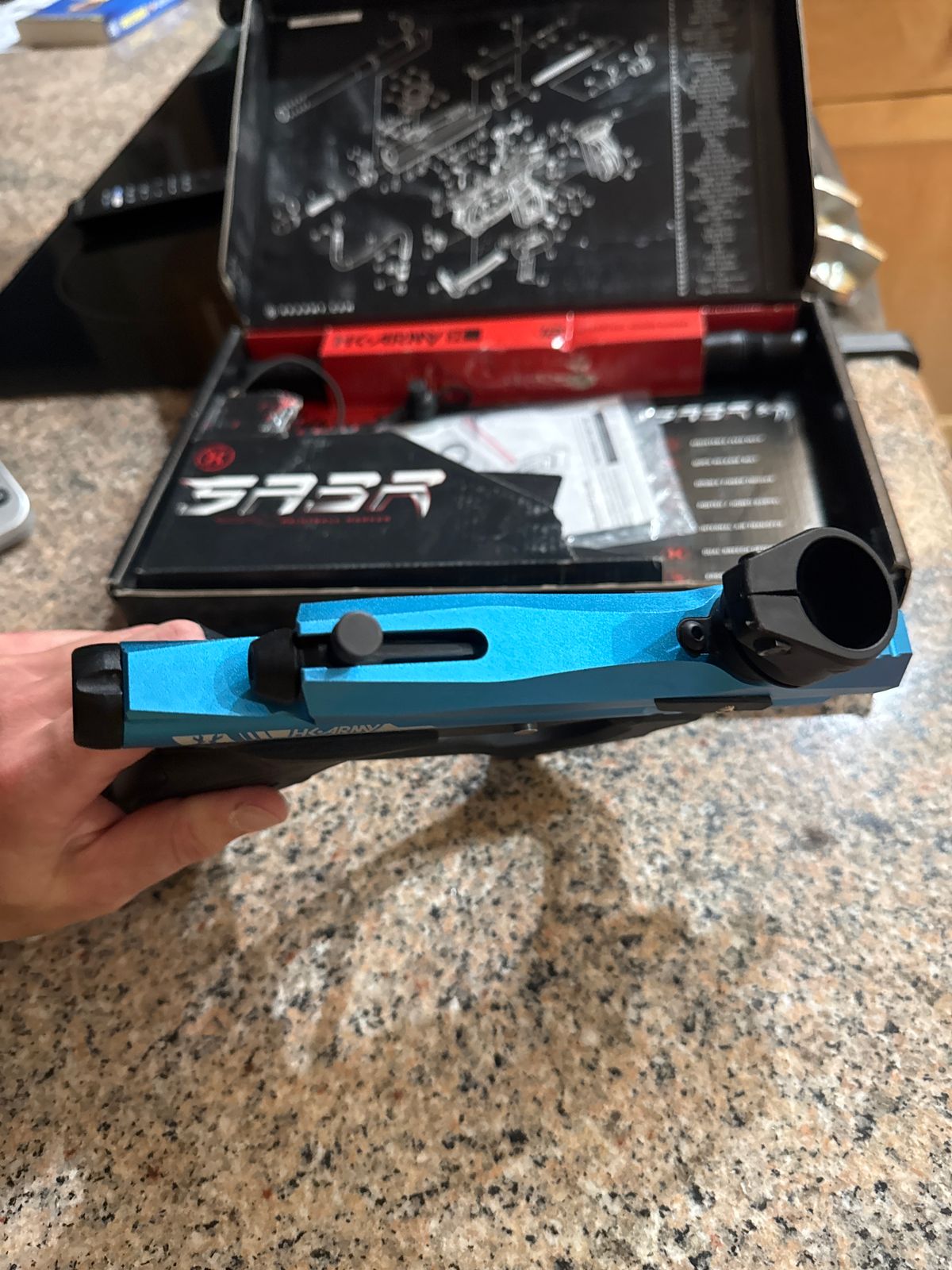 HK Army sabr paintball gun 