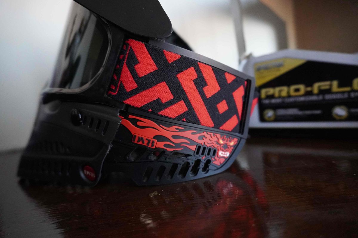 NEW JT PROFLEX DV8 PAINTBALL CUSTOM GOGGLE/MASK