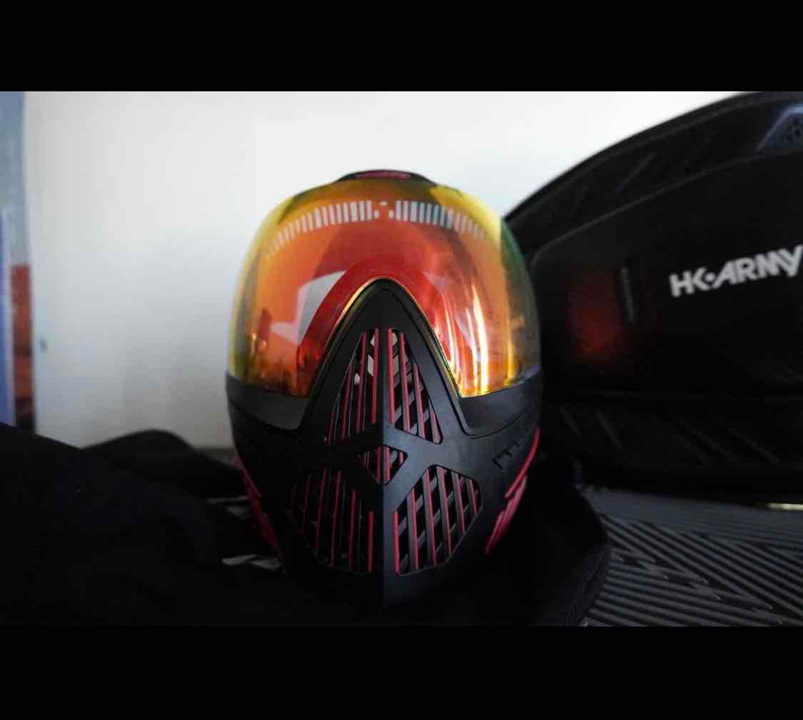 Dye i5 2.0 Paintball Mask/Goggle - Fire + HK Army Case