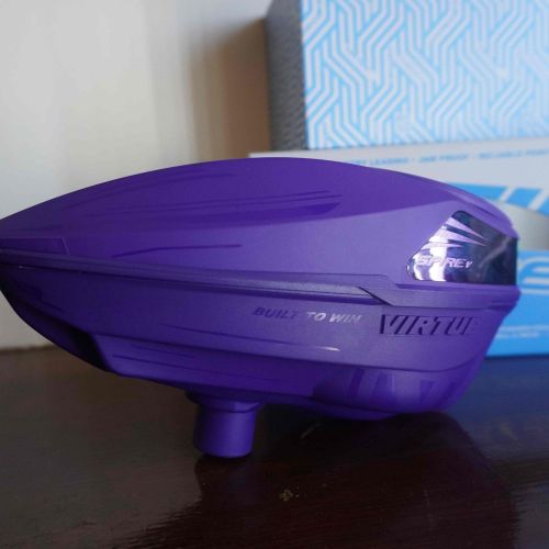 Virtue Spire V (5) paintball Loader Hopper - Purple Amethyst