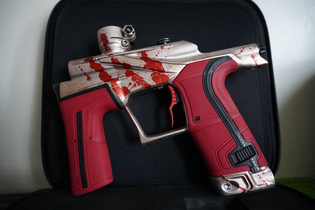 Planet Eclipse Ego LV2 Paintball Gun - Dust FN-2187 *RARE* 