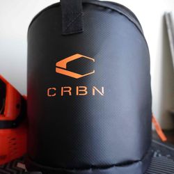 Carbon CRBN Zero Pro Paintball Mask (Less Coverage) - Blaze