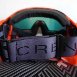 Carbon CRBN Zero Pro Paintball Mask (Less Coverage) - Blaze