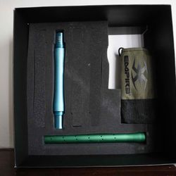 Empire Axe 2.0 Green Aqua Mayan Laser with OLED board installed