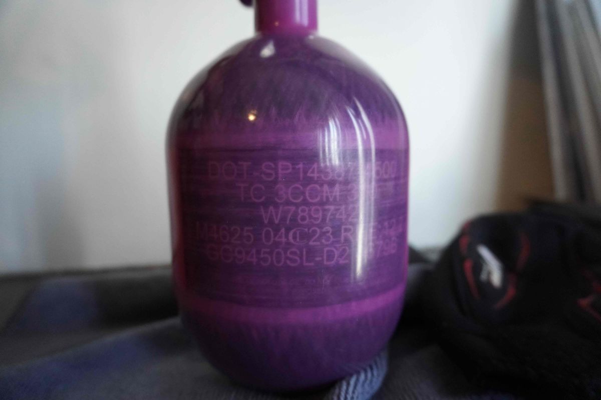 Empire Mega Lite 48/4500 Compressed Air Paintball Tank - Purple