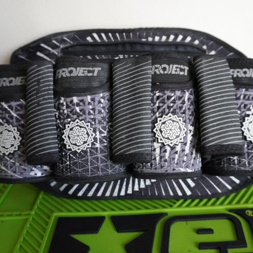Project Bunkerkings FLY2 Paintball Pod Pack/ Harness - Grayscale