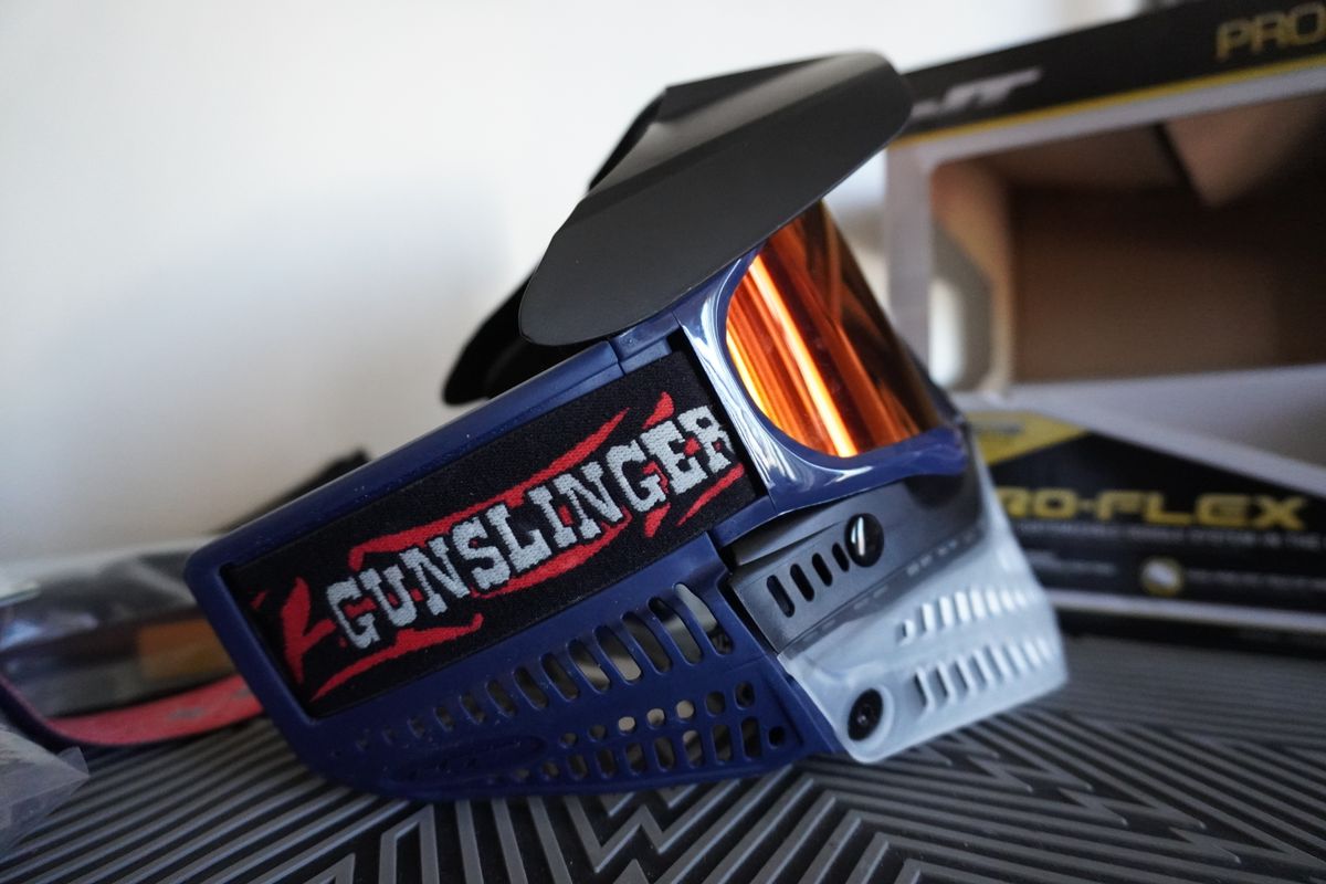 JT Proflex Custom Paintball Goggle/Mask + Extra New Foam