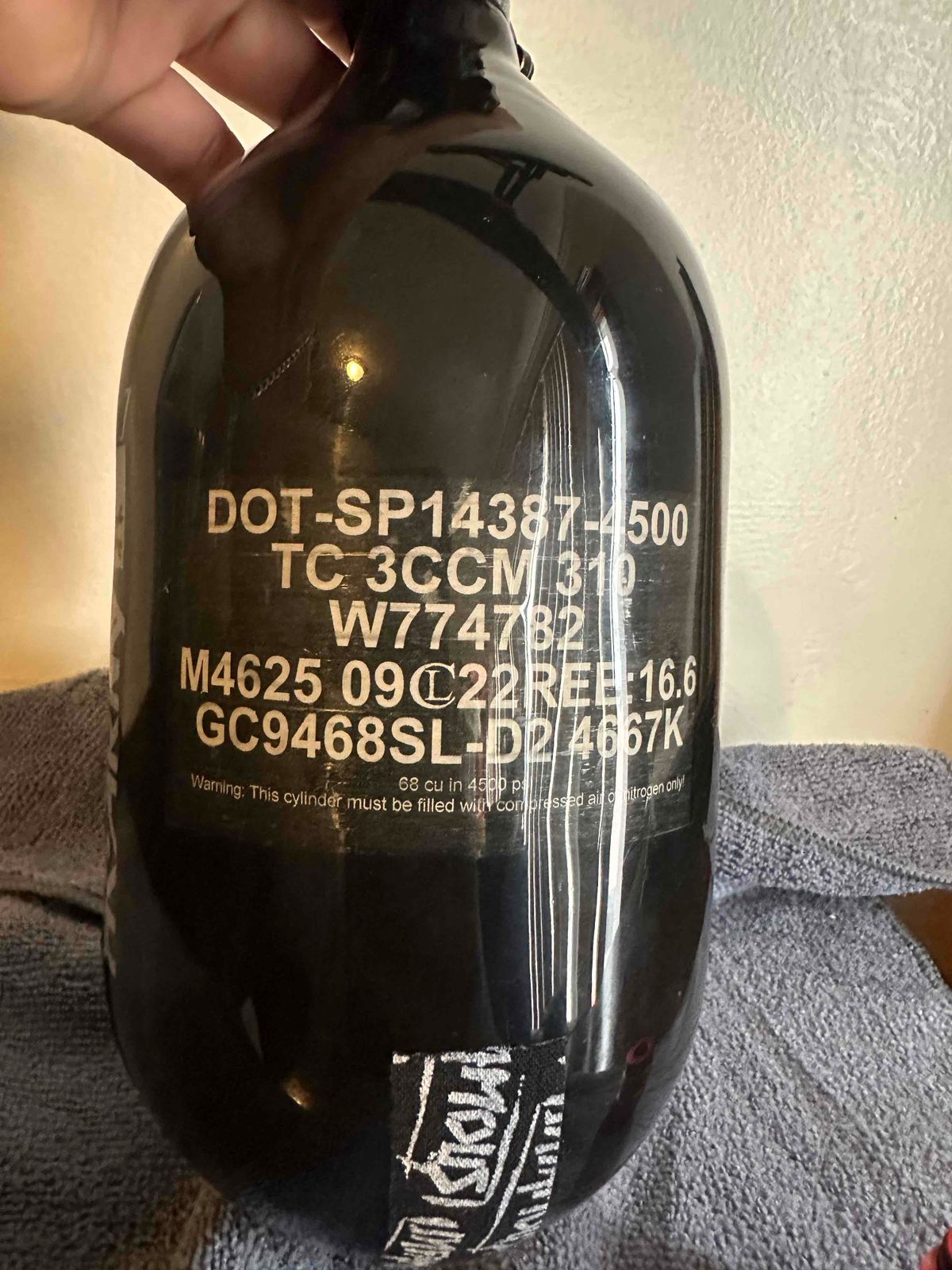HK Army Aerolite "Extra Lite" Tank 68/4500 - Doom + Regulator Extender