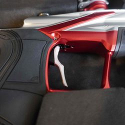  Planet Eclipse Ego LV2 Paintball Gun - Silver/Red