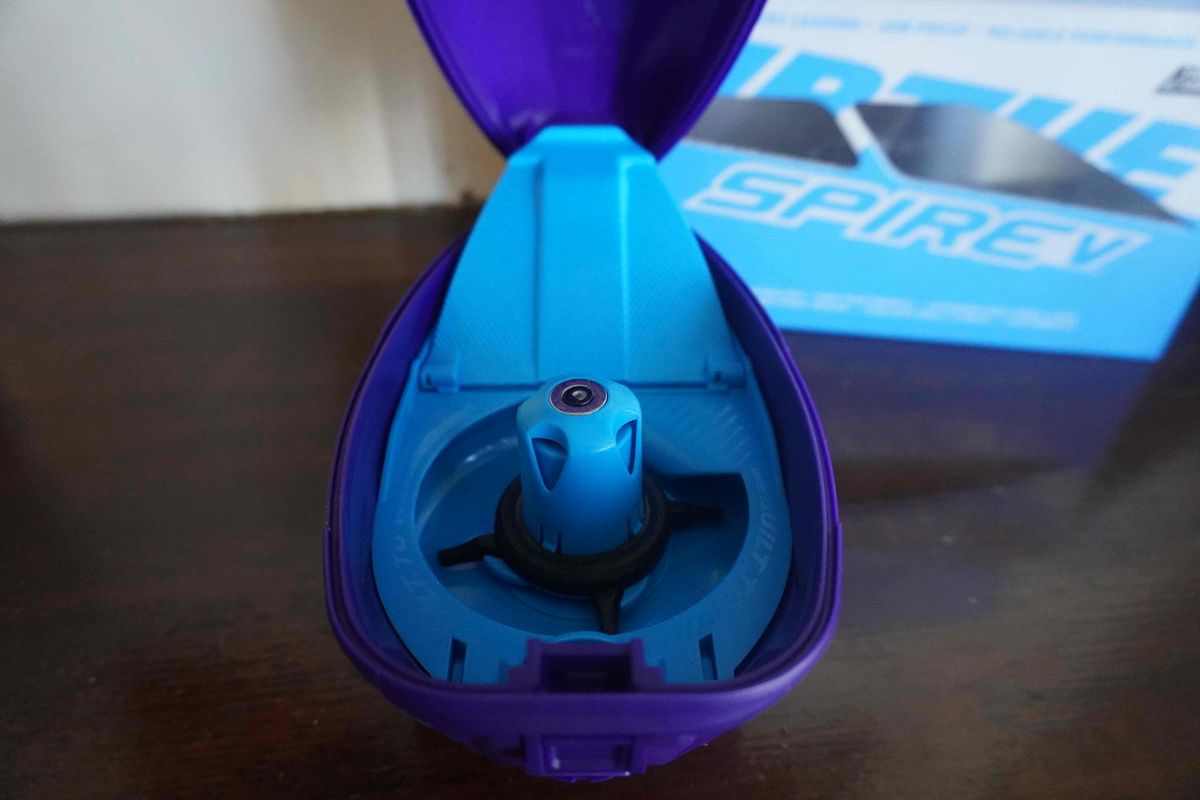 Virtue Spire V (5) paintball Loader Hopper - Purple Amethyst