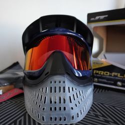 JT Proflex Custom Paintball Goggle/Mask + Extra New Foam