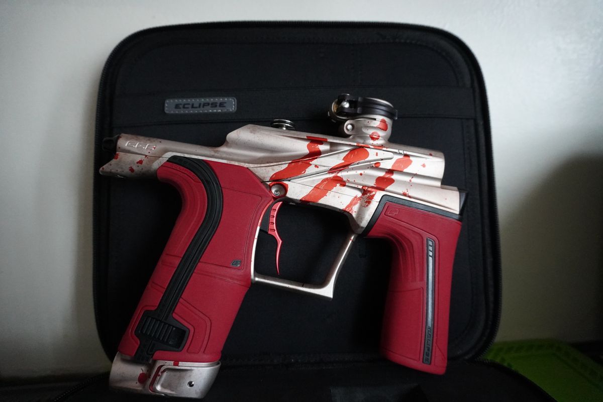 Planet Eclipse Ego LV2 Paintball Gun - Dust FN-2187 *RARE* 