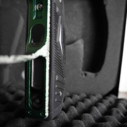 Empire Axe 2.0 Green Aqua Mayan Laser with OLED board installed