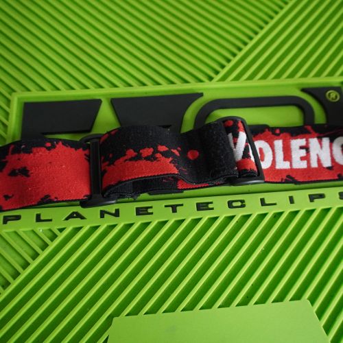 Violence V2 Bloodsplatter Woven JT Paintball Mask Strap