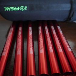 Freak XL Boremaster 7 Inserts Set With Case - Red