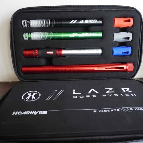 HK Army 15" LAZR Barrel Kit With Colored Inserts - Dust Red