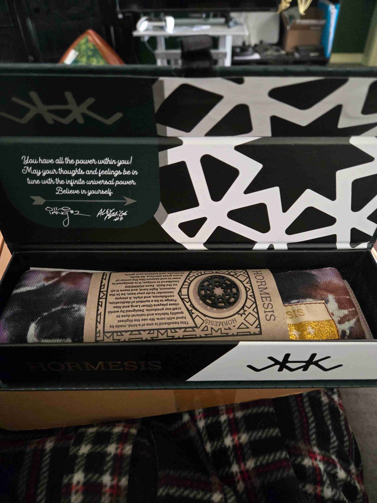 Hormesis/ sandana collab "skeletor" LE headband 