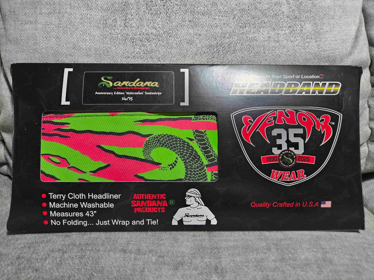 Sandana anniversary edition "watermelon" snake stripe #26/75