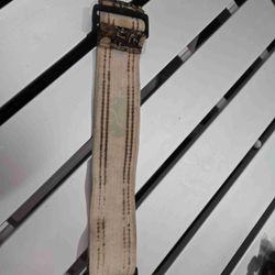 Brown/ tan sandana flying skull strap