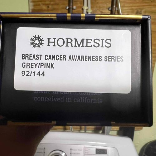 Breast Cancer Awareness: Grey/Pink