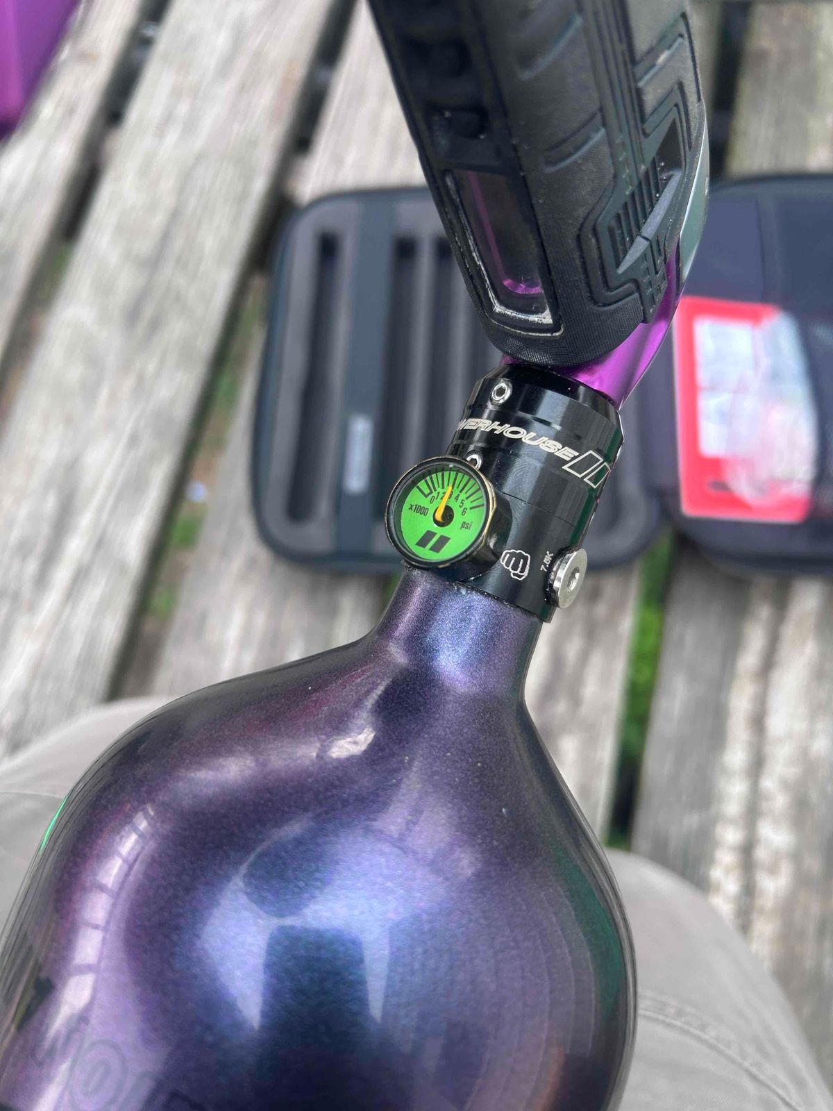 Amethyst LV2 with infamous 80/45 tank with powerhouse TKO reg & CTRL loader